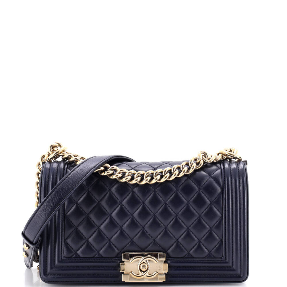 Chanel Old Medium Boy Flap Bag